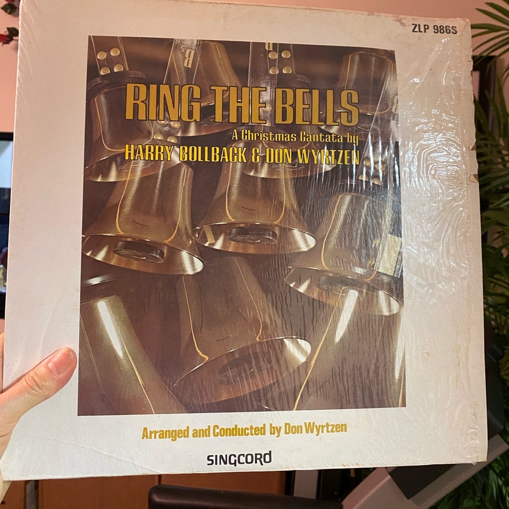 Vintage  LP Ring the Bells Christmas Cantata